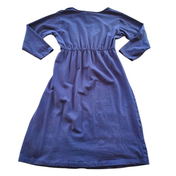 Blue Maternity Dress - Picture 2 of 4